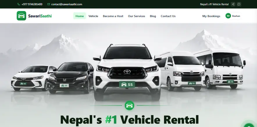 Sawari Saathi — Web Portal
